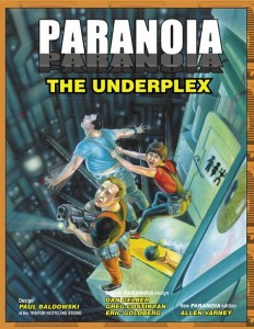 Cover of The Underplex Paranoia supplement
